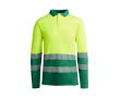 Polo de travail à manches longues 170 g/m² Roly Atrio LS couleur vert
