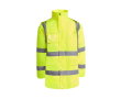 Parka de travail matelassée haute visibilité 395 g/m² Roly Merak couleur jaune fluorescent