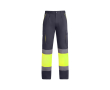 Pantalon de travail multi-poches visibilité 235 g/m² Roly Enix couleur gris taupe