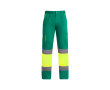Pantalon de travail multi-poches visibilité 235 g/m² Roly Enix couleur vert