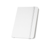Carnet à couverture rigide partiellement recyclé A5 pages lignées couleur blanc