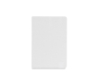 Carnet A6 à couverture rigide idéal pour la sublimation, pages lignées couleur blanc