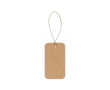 Étiquette en papier recyclé avec cordon naturel 700 g/m² couleur naturel