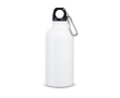 Gourdes en aluminium personnalisées avec image 400ml Cruiser Sublim couleur blanc