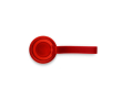 Bouteille en aluminium anti-fuite avec anse en silicone 660ml Alu Cool couleur rouge