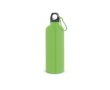 Gourde en acier inoxydable à paroi simple avec mousqueton 550 ml couleur vert clair