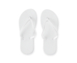 Tongs de plage disponibles en plusieurs couleurs couleur blanc