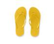 Tongs de plage disponibles en plusieurs couleurs couleur jaune
