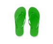 Tongs de plage disponibles en plusieurs couleurs couleur vert
