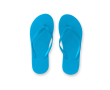Tongs de plage disponibles en plusieurs couleurs couleur bleu ciel