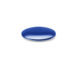 Miroir rond en aluminium double face avec fermeture magnétique couleur bleu roi
