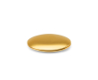 Miroir rond en aluminium double face avec fermeture magnétique couleur doré