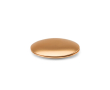 Miroir rond en aluminium double face avec fermeture magnétique couleur champagne