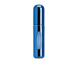 Vaporisateur de parfum rechargeable en aluminium avec fenêtre 5ml couleur bleu roi