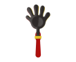 Main applaudissante en plastique différentes couleurs pour animation couleur multicolore