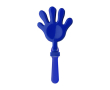Main applaudissante en plastique différentes couleurs pour animation couleur bleu ultramarine