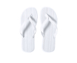 Tongs bicolores avec semelle épaisse en EVA Summer Camp couleur blanc