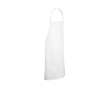 Tablier en sergé de coton idéal pour cuisiner 180 g/m² couleur blanc