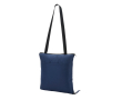 Couverture de pique-nique pliable en polyester se transformant en sac couleur bleu