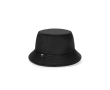 Chapeau Panama en polyester recyclé rPET, déperlant couleur noir