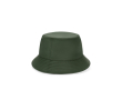 Chapeau Panama en polyester recyclé rPET, déperlant couleur vert foncé