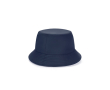 Chapeau Panama en polyester recyclé rPET, déperlant couleur bleu marine