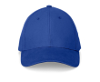 Casquette réglable en coton brossé à 6 panneaux 260 g/m² couleur bleu roi