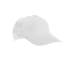 Casquette économique personnalisée pour enfants avec velcro Kidscolor couleur blanc