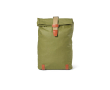 Sac à dos imperméable en coton recyclé pour ordinateur portable 17'' 23L couleur vert militaire