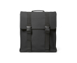 Sac à dos en cuir synthétique recyclé et plastique recyclé pour PC 17\" couleur noir