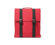 Sac à dos en cuir synthétique recyclé et plastique recyclé pour PC 17\" couleur bordeaux