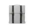 Sac à dos en cuir synthétique recyclé et plastique recyclé pour PC 17\" couleur gris clair