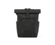 Sac à dos à fermeture enroulable en plastique recyclé pour ordinateur 15,6'' couleur noir