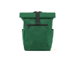 Sac à dos à fermeture enroulable en plastique recyclé pour ordinateur 15,6'' couleur vert