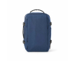 Sac à dos cabine en plastique recyclé résistant à l’eau de 17\" couleur bleu marine