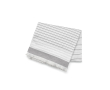 Plaid en coton recyclé à rayures 220 g/m2 couleur gris foncé