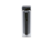 Bouteille en plastique recyclé avec fermeture rotative exclusive 500ml couleur noir