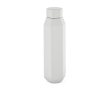 Bouteille hexagonale anti-fuite en acier inoxydable recyclé 500ml couleur blanc