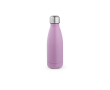 Gourde en acier inoxydable recyclé à finition mate 400 ml couleur violet