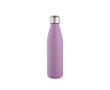 Gourde en acier inoxydable recyclé à bouchon étanche 500 ml couleur violet