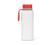 Bouteille en acier inoxydable recyclé avec bouchon poussoir 360° 750 ml couleur rouge