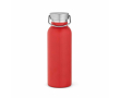 Bouteille isotherme en acier inoxydable recyclé finition mate 530ml couleur rouge