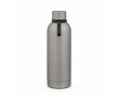 Bouteille isotherme en acier inoxydable recyclé avec poignée en silicone 490ml couleur argenté
