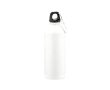 Bouteille en acier inoxydable recyclé finition brillante 510ml couleur blanc