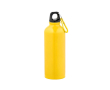 Bouteille en acier inoxydable recyclé finition brillante 510ml couleur jaune