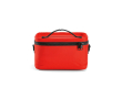 Glacière en plastique recyclé avec double poignée de transport 7.5L couleur rouge