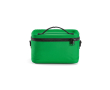 Glacière en plastique recyclé avec double poignée de transport 7.5L couleur vert