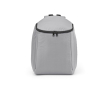 Sac à dos isotherme en polyester recyclé avec double fermeture éclair 12L couleur gris
