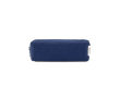 Trousse multi-usages en toile recyclée avec fermeture éclair 270 g/m2 couleur bleu marine