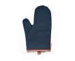 Gant de cuisine robuste en coton écologique avec pouce séparé 280 g/m2 couleur bleu marine